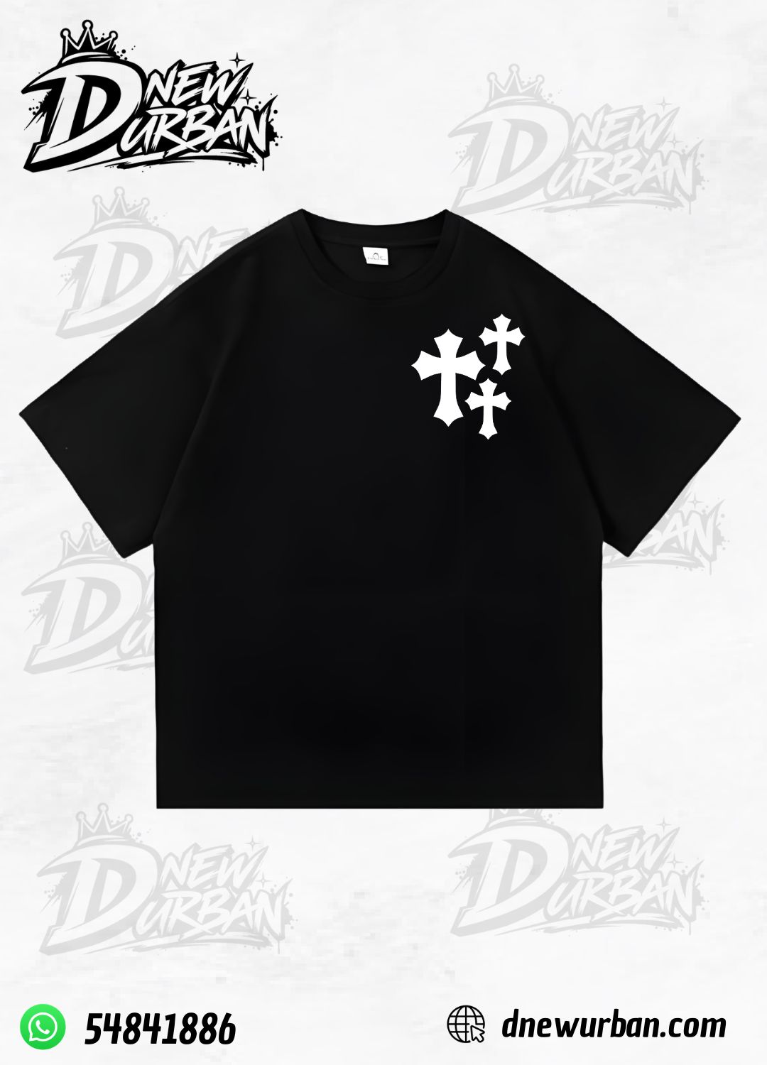 Playera Cruces Diseño 2