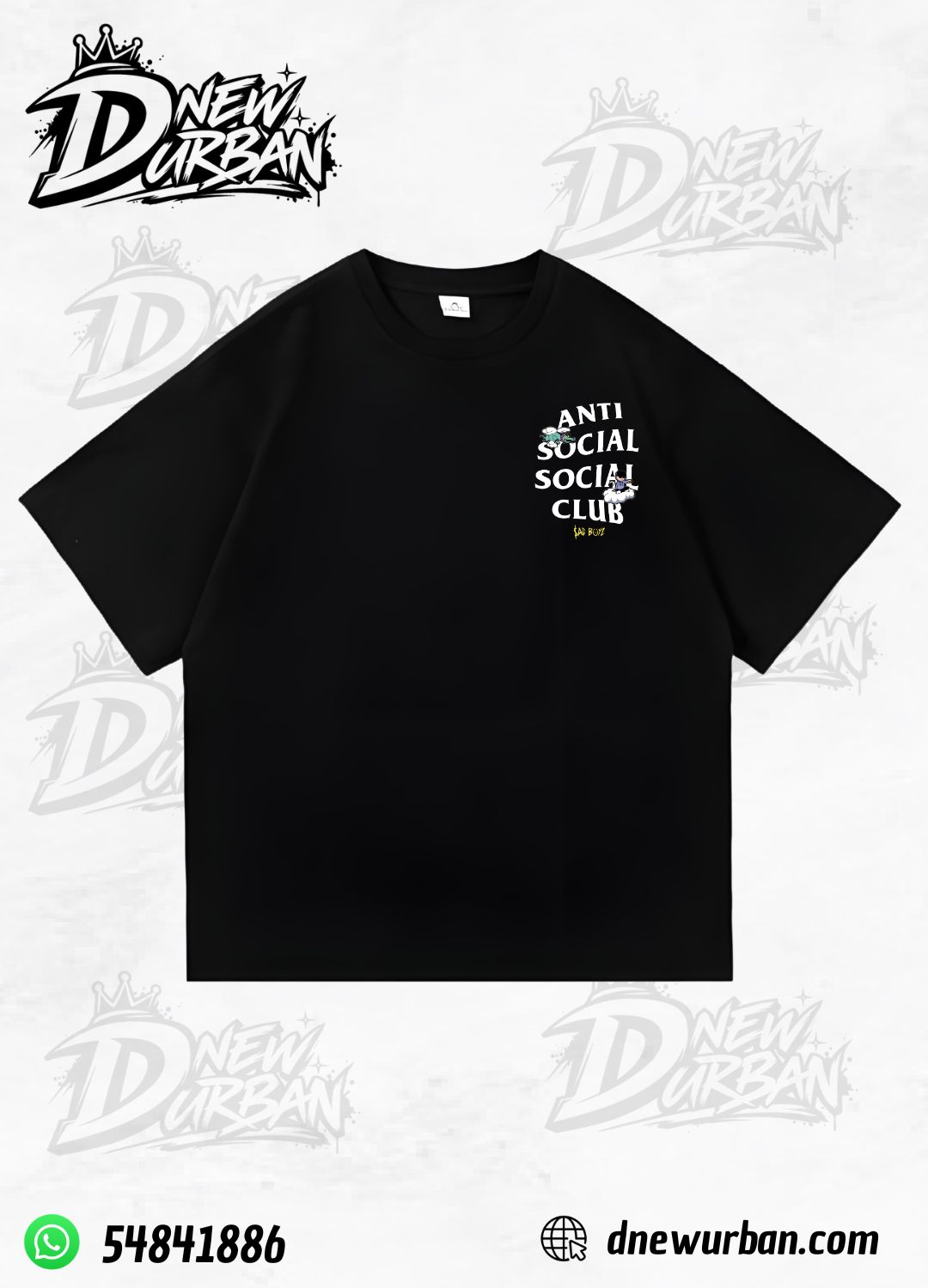 Playera Antisocial Club Junior H