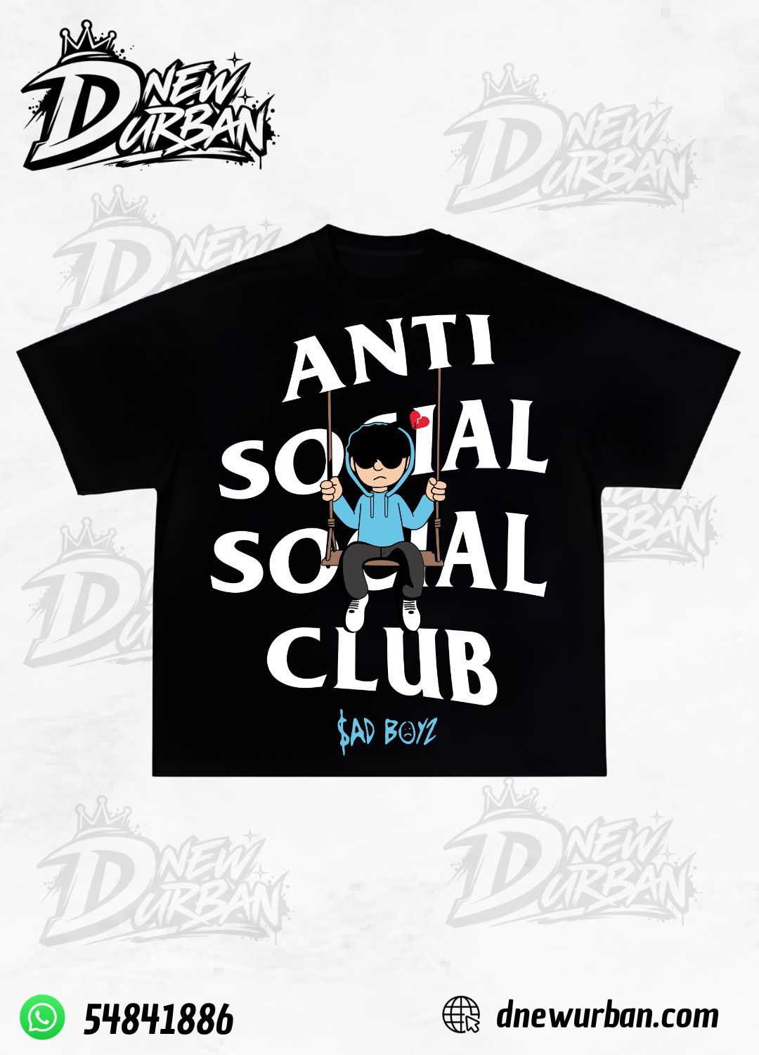 Playera Antisocial Club Junior H 2