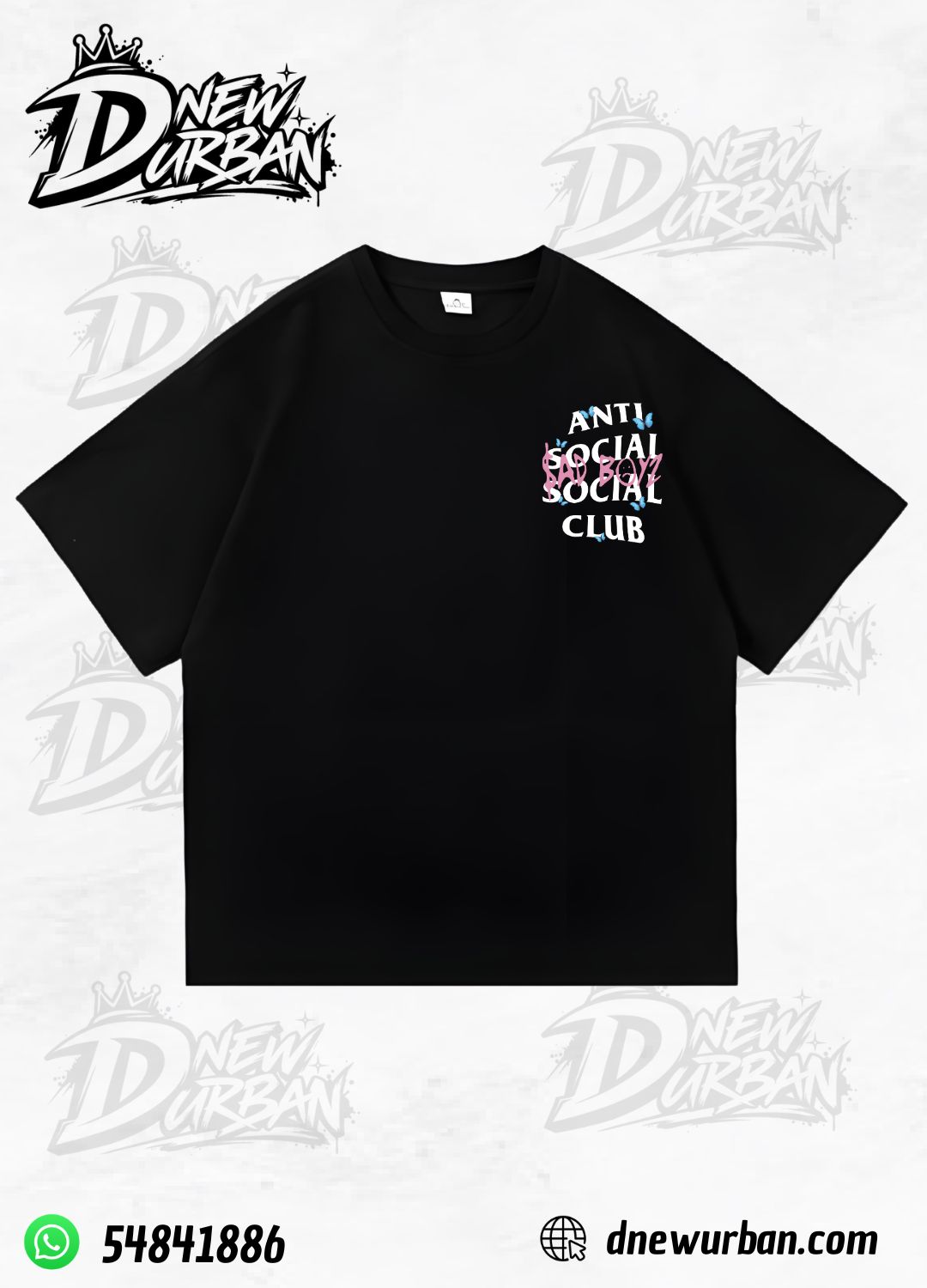 Playera Antisocial Club Sad Boyz