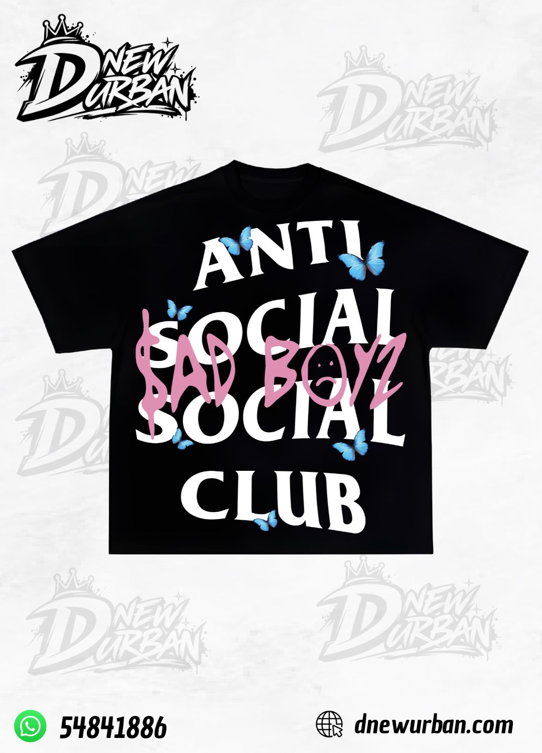 Playera Antisocial Club Sad Boyz