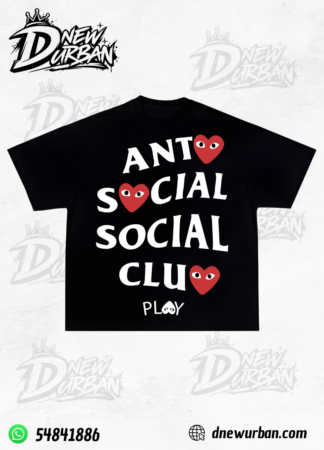 Playera Antisocial Blub Diseño 2