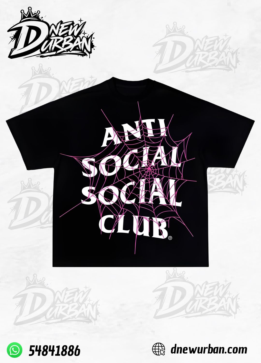 Playera Antisocial Club Diseño 4