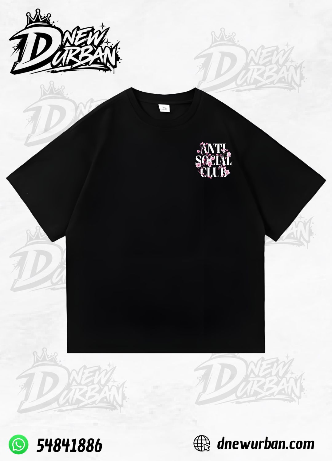 Playera Antisocial Club Diseño 5