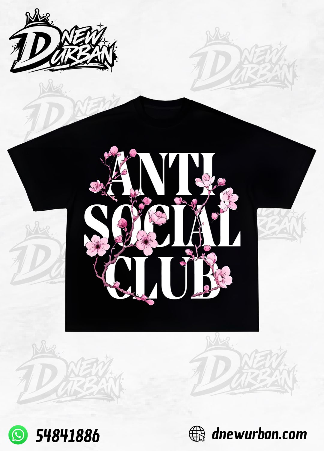 Playera Antisocial Club Diseño 5