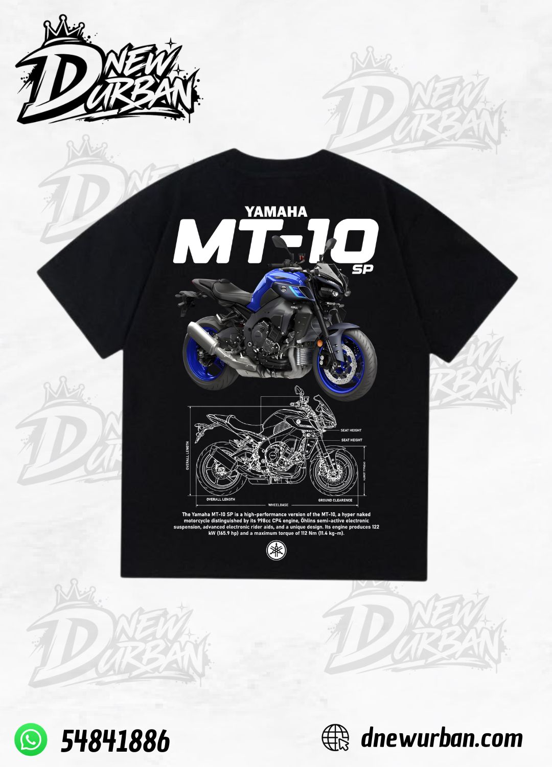 Playera Yamaha Mt10