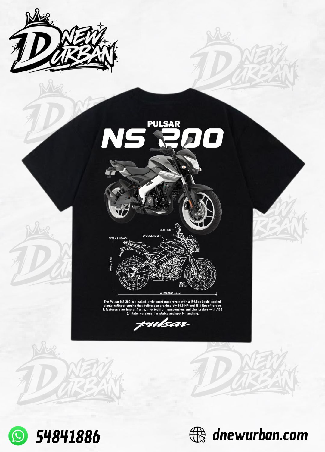 Playera Pulsar ns200