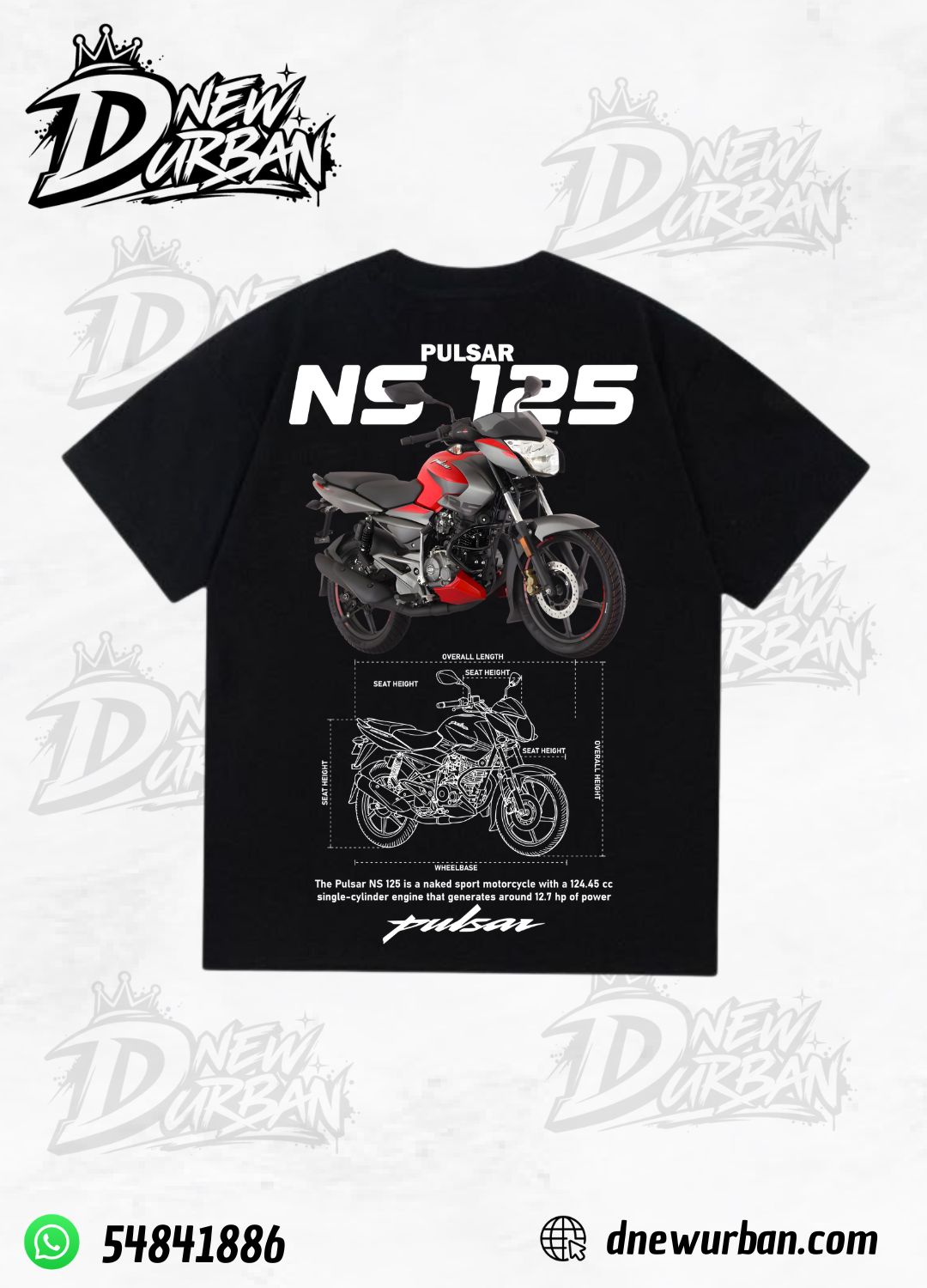 Playera Pulsar ns125