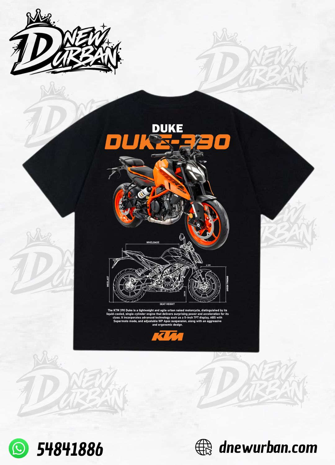 Playera KTM Duke 390