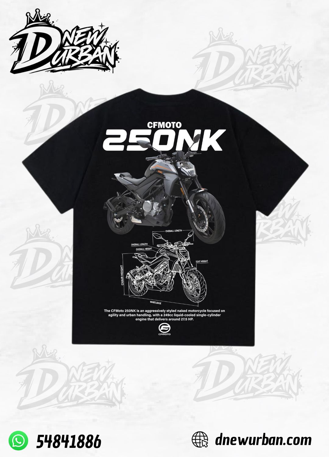 Playera Cf Moto 250 NK